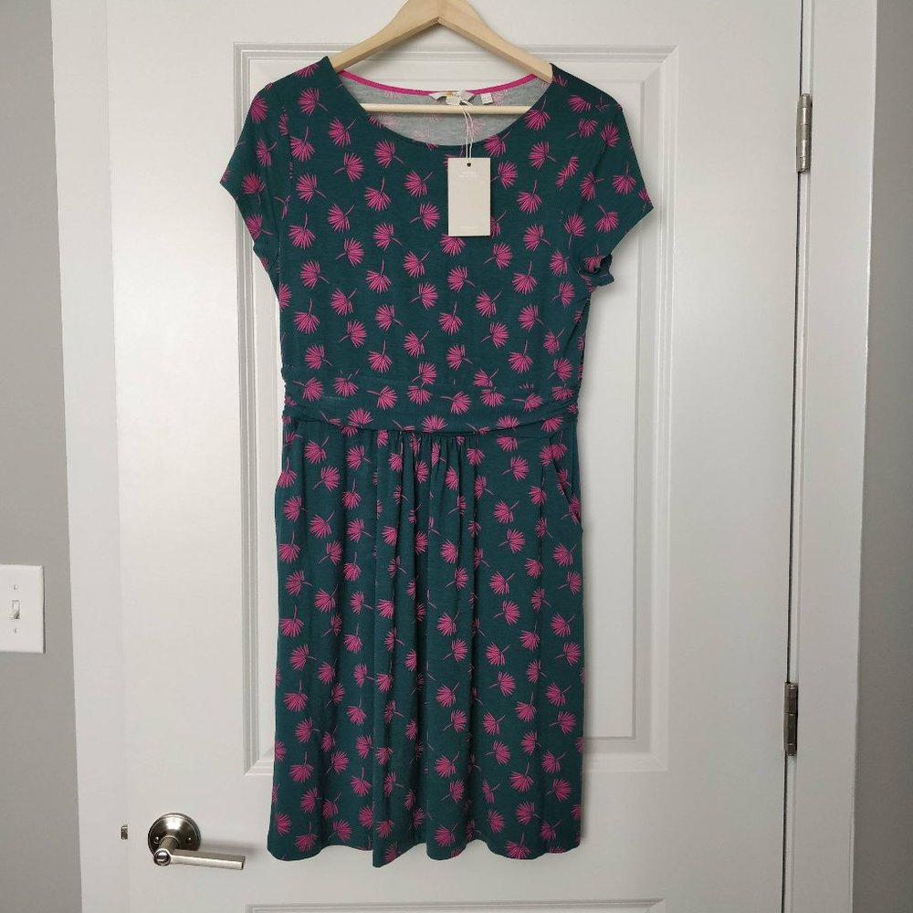 NWT Boden Jersey Dress 10P